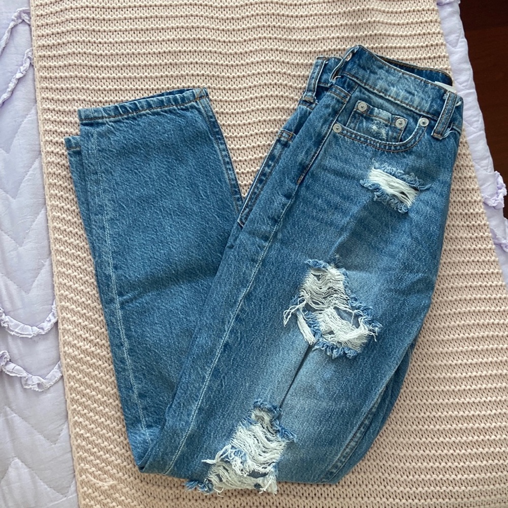 Aeropostale ripped jeans